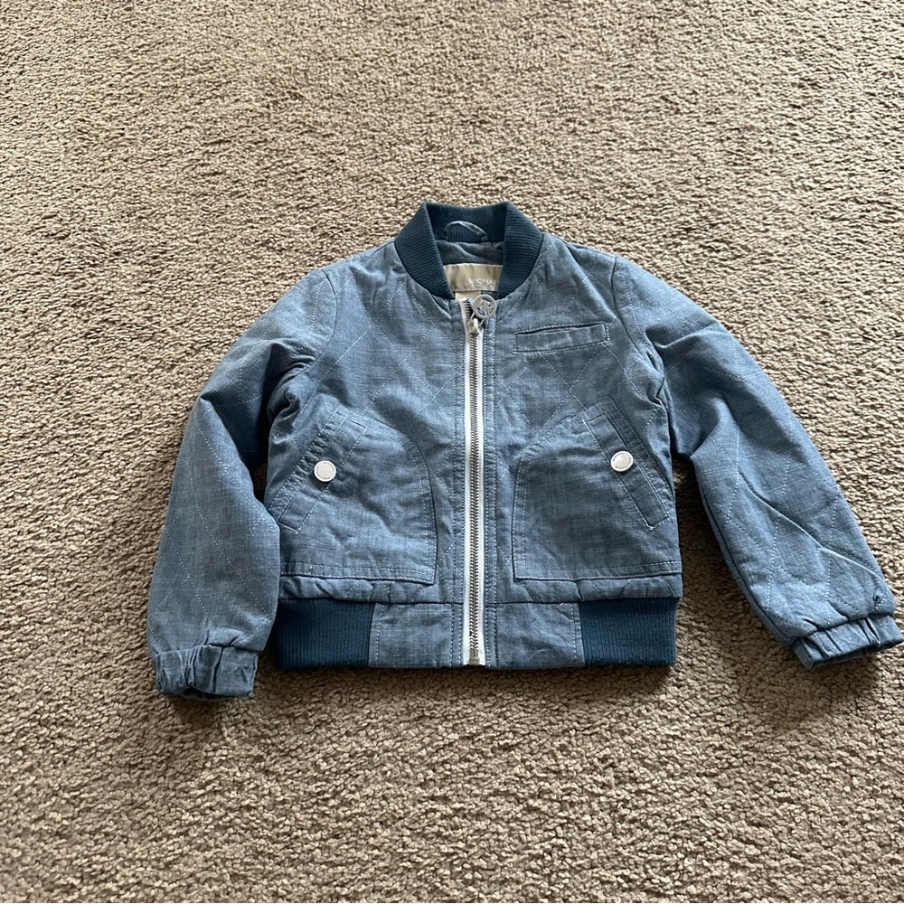 Micheal Micheal Kors Blue Puffers Size= 4T.